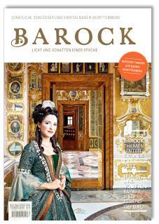 Titel des Magazins zum Themenjahr „Barock – Licht und Schatten einer Epoche“