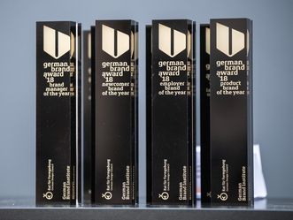 German Brand Award, Trophäen aus dem Jahr 2018