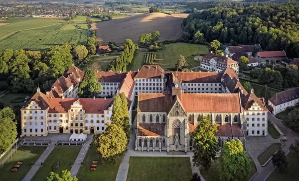 Kloster und Schloss Salem, Luftbild 