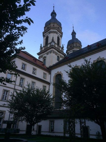 Schöntal monastery, exterior view of the steeple