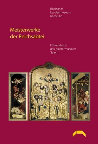 Titel der Publikation „Meisterwerke der Reichsabtei. Führer durch das Klostermuseum Salem.“