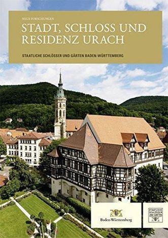 Titel der Publikation „Neue Forschungen. Stadt, Schloss und Residenz Urach“
