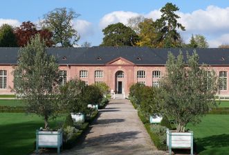 Neue Orangerie im Schlossgarten Schwetzingen