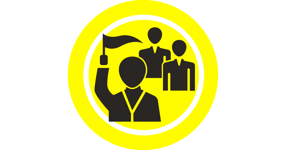 Illustration: Staatliche Schlösser und Gärten Baden-Württemberg, JUNG:Kommunikation GmbH Symbol für Führungen