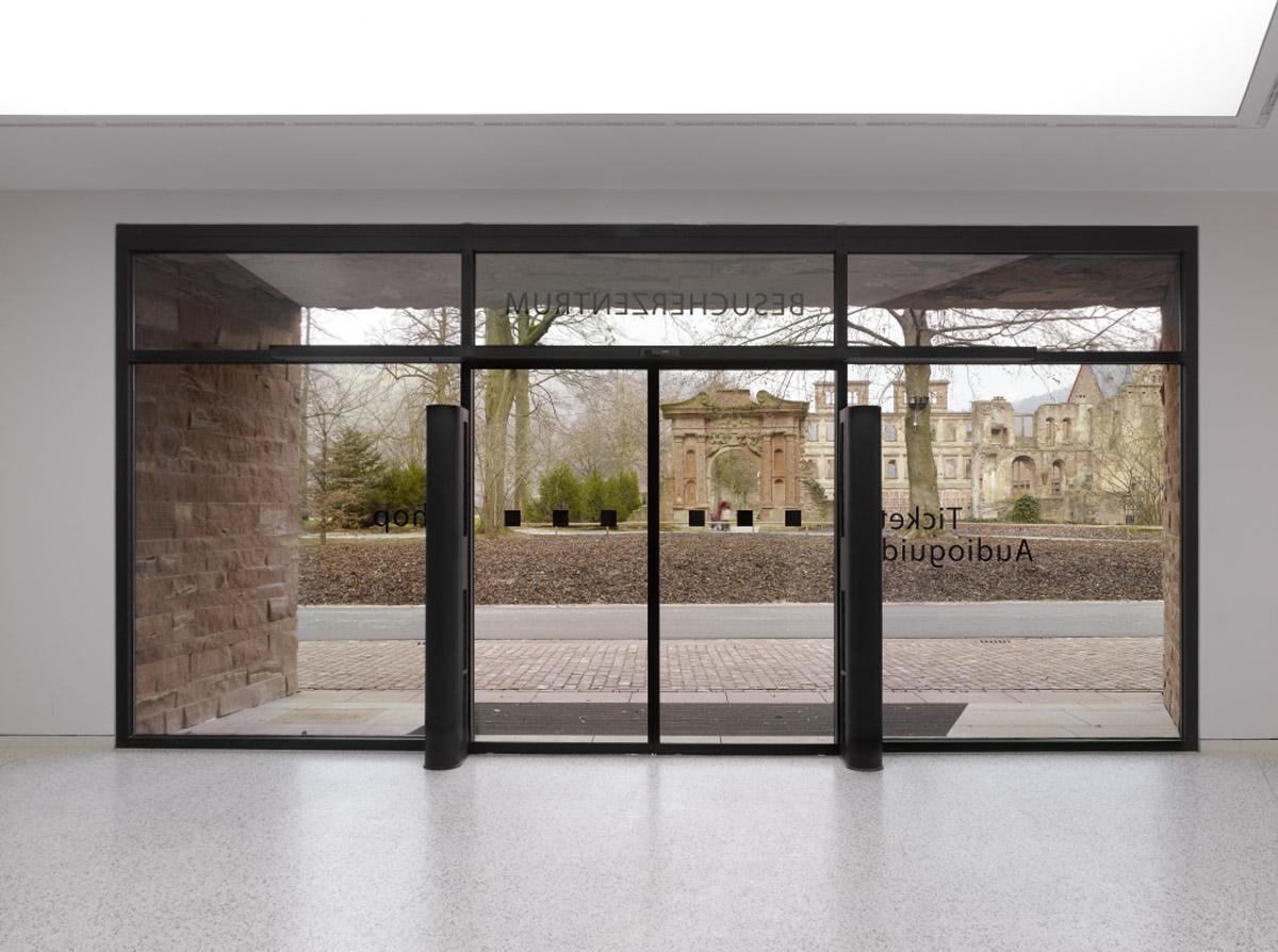 The new visitors center at Heidelberg Palace reveals the ruins