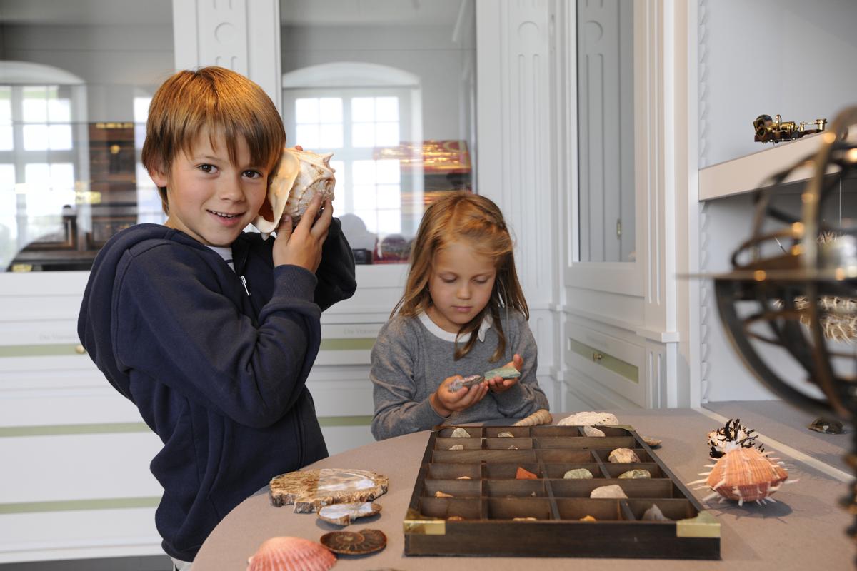 Kinder im Klostermuseum, Kloster Schussenried