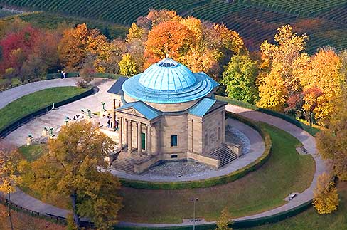 Die Grabkapelle auf dem Württemberg