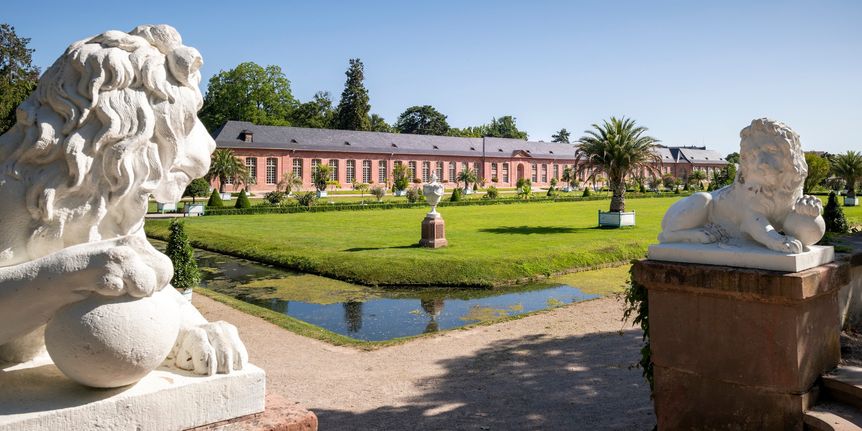 Schloss und Schlossgarten Schwetzingen, außen, Orangerie