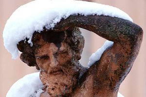 Skulptur im Schlossgarten Rastatt