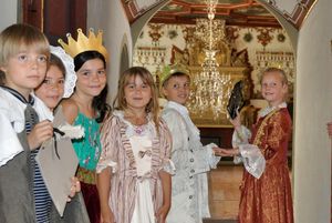 Schloss und Schlossgarten Weikersheim, Kinder im Schloss