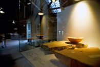 Foto: Staatliche Schlösser und Gärten Baden-Württemberg, Achim Mende Vestiges des bains romains à Hüfingen, pièce d'exposition; l'image: Staatliche Schlösser und Gärten Baden-Württemberg, Achim Mende