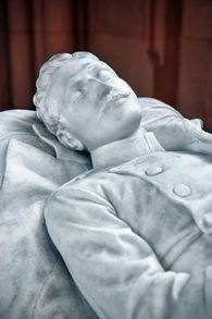 Sepulchral Chapel, Cenotaph of Prince Ludwig Wilhelm; photo: Staatliche Schlösser und Gärten Baden-Württemberg, Günther Bayerl