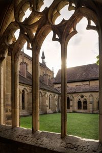 Kloster Maulbronn, Blick vom Kreuzgang auf Kreuzgarten