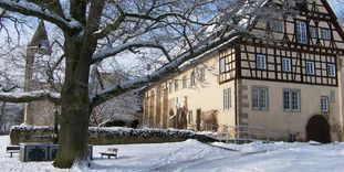 Kloster Lorch im Schnee