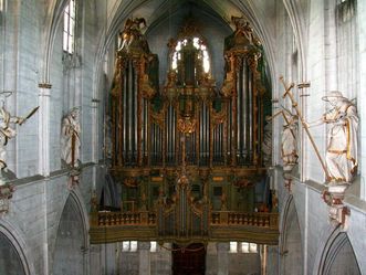 Kloster und Schloss Salem, Dreifaltigkeitsorgel im Münster