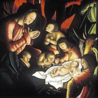 Foto: Staatliche Schlösser und Gärten Baden-Württemberg, Arnim Weischer Monastère de Salem, la naissance du Christ de l’autel de Strigel ; l'image: Staatliche Schlösser und Gärten Baden-Württemberg, Arnim Weischer