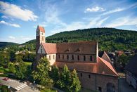Foto: Staatliche Schlösser und Gärten Baden-Württemberg, Achim Mende Kloster Alpirsbach, Blick auf die Anlage