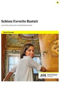 Titelbild des Sonderführungsprogramms für Schloss Favorite Rastatt