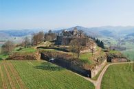 Foto: Staatliche Schlösser und Gärten Baden-Württemberg, Axel Brinkmann Château-fort Hochburg d'Emmendingen, vue extérieure; l'image: Staatliche Schlösser und Gärten Baden-Württemberg, Axel Brinkmann