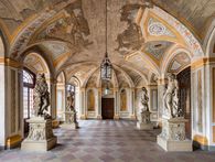Foto: Dr. Manfred Schneider, Nußloch – www.monumente-im-bild.de Schloss Bruchsal, Gartensaal