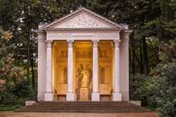 Foto: Staatliche Schlösser und Gärten Baden-Württemberg Schloss und Schlossgarten Schwetzingen, Minervatempel