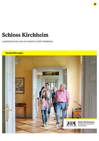 Titelbild des Sonderführungsprogramms für das Schloss Kirchheim