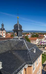 Schloss und Schlossgarten Schwetzingen, Blitzableiter auf dem Schloss
