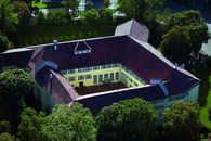 Luftaufnahme des Schlosses Luftaufnahme Schloss Kirchheim