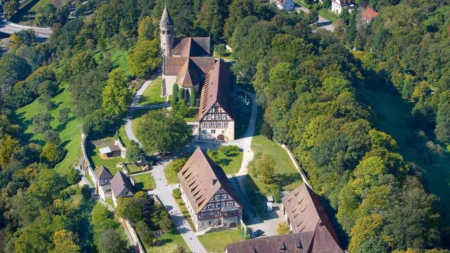 Kloster Lorch, Luftaufnahme