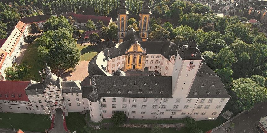 Residenzschloss Mergentheim, Luftansicht