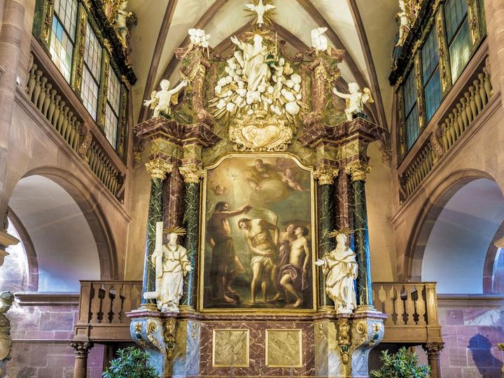 Schloss Heidelberg, Schlosskapelle im Friedrichsbau 