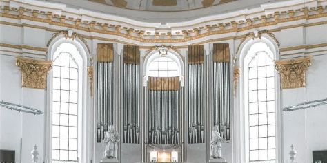 Kloster Wiblingen, Klosterkirche, Orgel