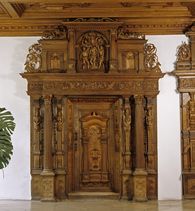 Foto: Staatliche Schlösser und Gärten Baden-Württemberg, Joachim Feist Renaissance-Portal Audienzhalle