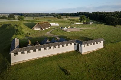 Heuneburg - Stadt Pyrene, Luftbild