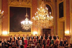 Residenzschloss Rastatt, Vocalensemble Rastatt & Les Favorites im Ahnensaal