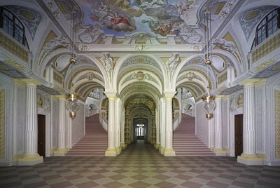 Schloss Bruchsal, Innen Vestibuel; Foto: Staatliche Schlösser und Gärten Baden-Württemberg