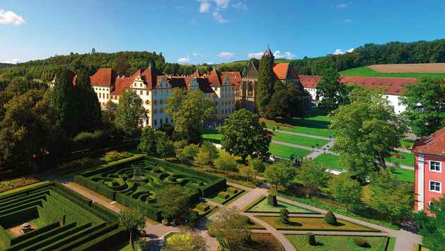 Kloster und Schloss Salem, Luftaufnahme