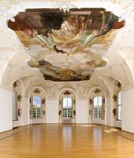 Der Kapitelsaal Der Kapitelsaal in Kloster Wiblingen
