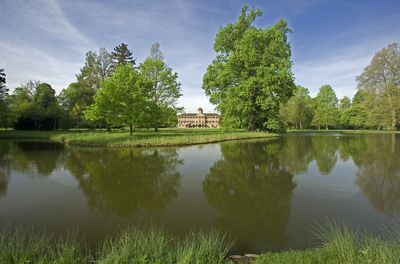 Schlossweiher von Schloss Favorite Rastatt