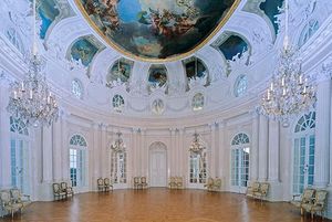 Schloss Solitude, Weißer Saal