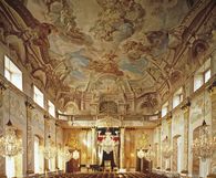 Der Ordenssaal Ordenssaal im Ordensbau im Residenzschloss Ludwigsburg