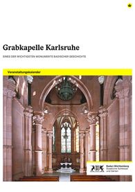 Titelbild des Jahresprogramms für die Großherzogliche Grabkapelle Karlsruhe