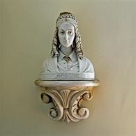 Foto: Staatliche Schlösser und Gärten Baden-Württemberg, Steffen Hauswirth Petite maison princière de Meersburg, buste d'Annette von Droste-Hülshoff; l'image: Staatliche Schlösser und Gärten Baden-Württemberg, Bernhard Wrobel