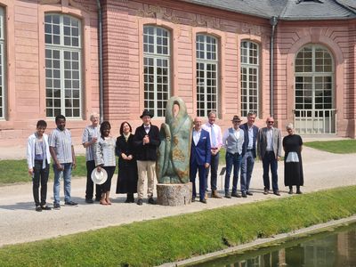 Schloss und Schlossgarten Schwetzingen, Ausstellungseröffnung „Chapungu. Stories in Stone – An African Perspective of Family“