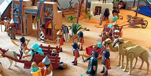 Schloss Heidelberg, Event, Playmobil-Ausstellung, Ägypten