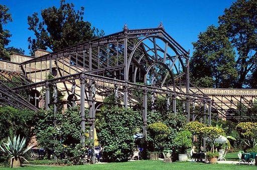 Botanischer Garten Karlsruhe, ehemaliger Wintergarten