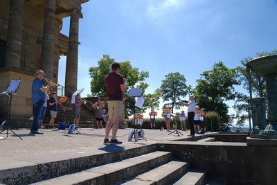 Grabkapelle auf dem Württemberg, Gottesdienst im Grünen