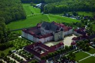 Foto: Staatliche Schlösser und Gärten Baden-Württemberg, Achim Mende Luftaufnahme des Klosters Wiblingen