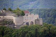 Foto: Staatliche Schlösser und Gärten Baden-Württemberg, Achim Mende Festungsruine Hohenneuffen, Außenansicht