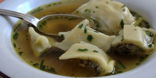 Maultaschen in der Brühe